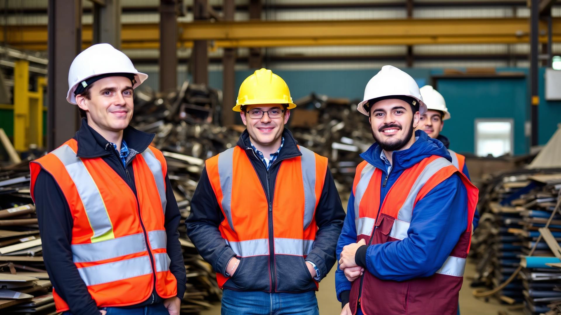 The 2LifeRecycler team on site